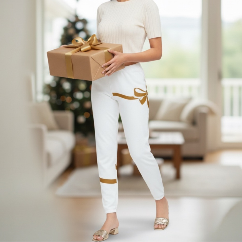 NWT Wildfox “Open Me First” Vanilla Joggers size XS - Picture 7 of 13